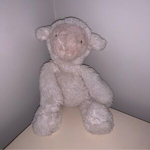 Plush White Lamb JELLYCAT. Like new